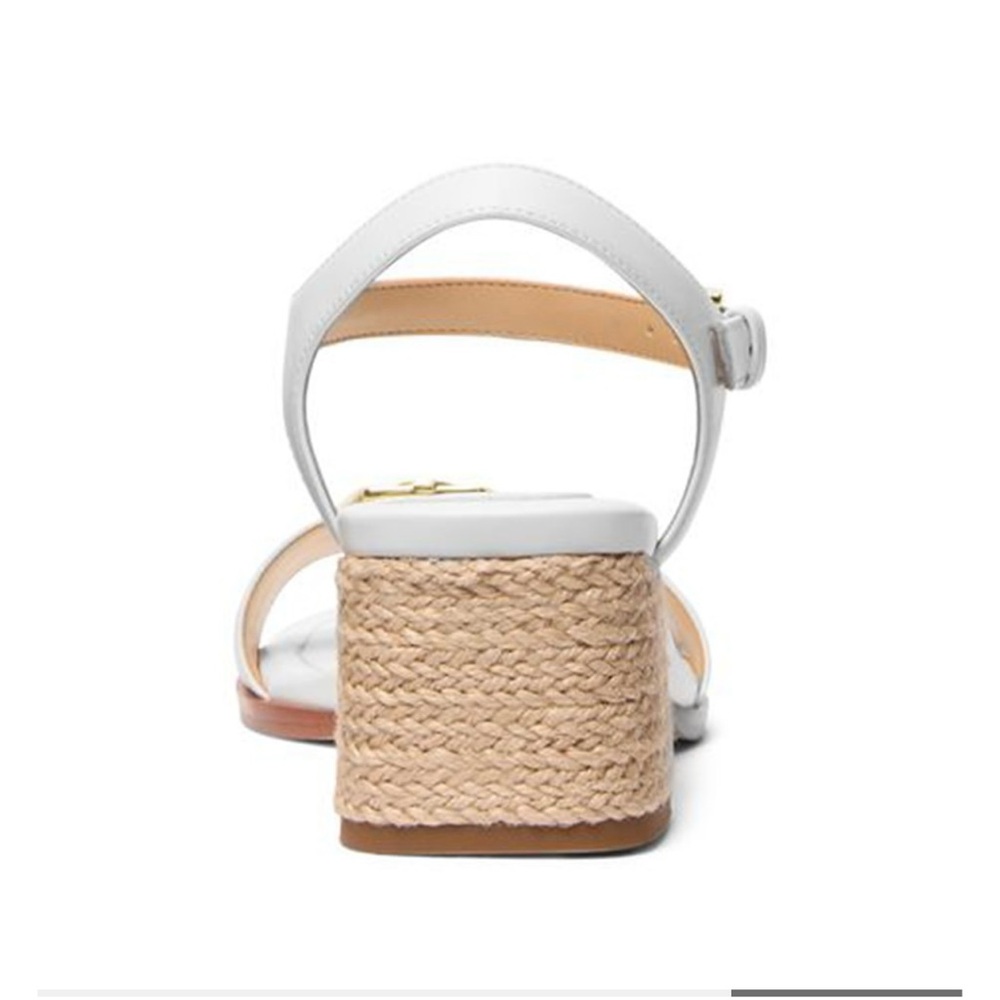 Michael Kors White and Tan Women's Sandals - Picture 4 of 12
